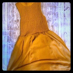 Mustard dress or tunic